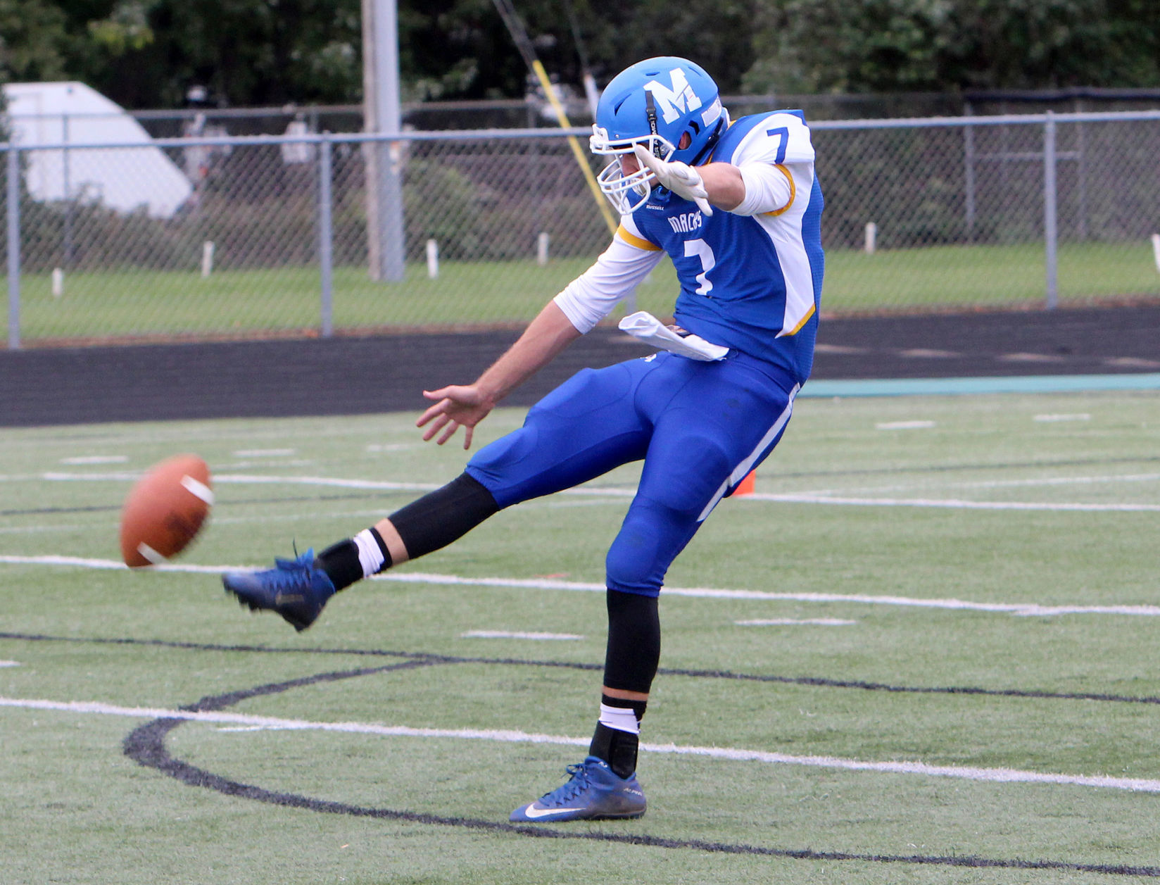 Phillips at McDonell football 9-29-18